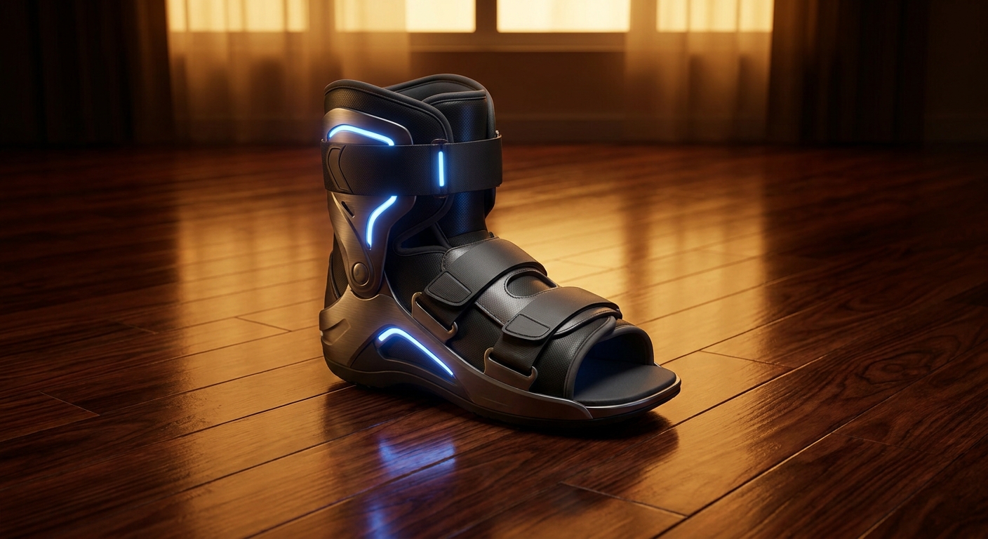 Peut-on marcher sans béquille avec une botte de marche orthopédique