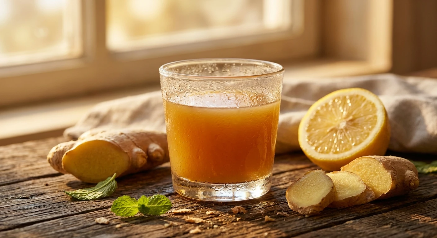 shot de gingembre