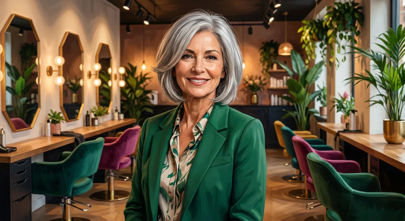 Le Carré Cheveux Gris Dégradé : Guide Entretien et Style